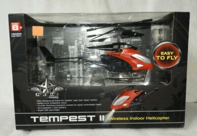 (PILOT BRAND) TEMPEST II (WIRELESS INDOOR HELICOPTER) 2014 NEW!! - Image 1 of 3