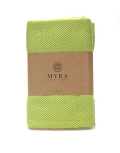 MYRA Peshtemal Fouta Hamamtuch Saunatuch Badetuch Yogatuch Strandtuch - Bild 1 von 12