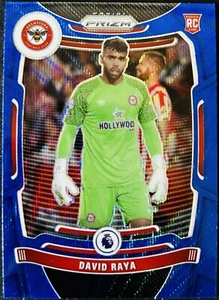 2021-22 Panini Prizm EPL David Raya - Blue Prizm RC Rookie - Brentford #136 - Picture 1 of 2