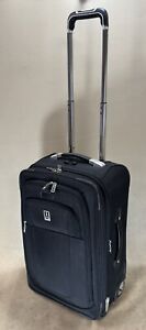 Travelpro Crew 8 Black 22” Wheeled Expandable Carry on Suitcase 407102201