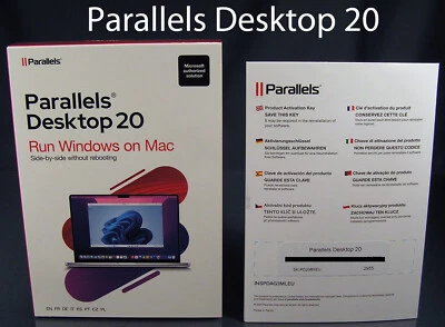 Parallels Desktop 20 Standard für Mac Box Lebenslange Lizenz DE/ML OVP NEU - Bild 1 von 4