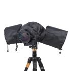 Adjustable DSLR Camera Rain Cover with Anti Slip Rubber Black Nylon Sleeve