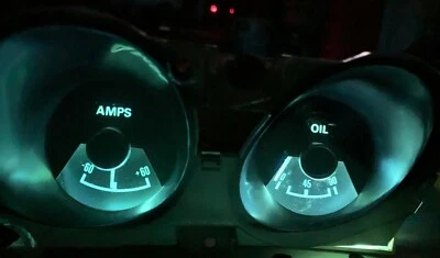 71 72 73 Mercury Cougar XR7 Tablero Amperímetro de Presión de Aceite Medidor Paquete LED Kit de Actualización Foto 1 de 3