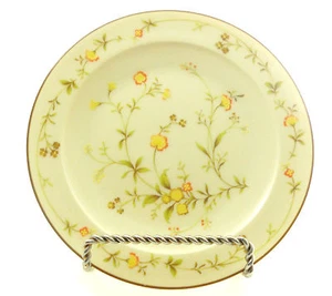 Noritake Champagne Bread Plate Beige Yellow Orange Flower Sprigs 8161 W83 - Picture 1 of 12
