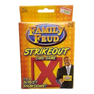 Family Feud Strikeout Card Game Endless Games  Used - Picture 1 of 7