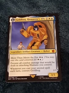 Magic: The Gathering - #011/015 'Goldbug' - Universes Beyond ~Transformers - Picture 1 of 2