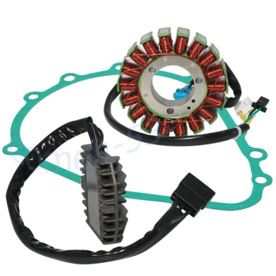 Stator Rectifier & Gasket for Kawasaki ZX600-G1/98/G2 99 ZX600 Ninja ZX-6R 98-99 Foto 1 de 4