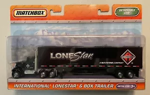 Matchbox International Lonestar & Box Trailer 2010 HTF - Picture 1 of 6