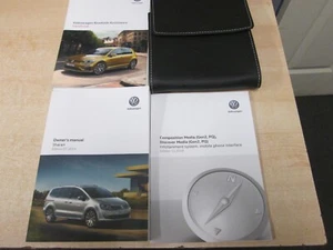 GENUINE VW SHARAN HANDBOOK OWNERS MANUAL 2017-2022 INC SAT NAV..````` - Picture 1 of 1