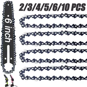 6" Kettensägenkette für Saker 6 Zoll Hochentaster Sägen & Motorsägen 1/4" LP 0,043" Stärke 37DL - Bild 1 von 12