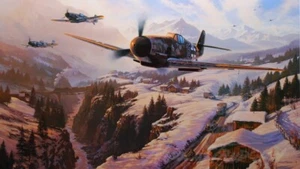 Patrulla de Invierno NICOLAS TRUDGIAN Messerschmitt Me109 JG-52 Montañas del Cáucaso ACES - Imagen 1 de 1