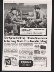 1941 COLEMAN COOK STOVE CAMP SPORT OUTDOOR GAS FISH WATER COFFEE FOOD 22460 - Picture 1 of 1