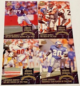 1992 Fleer Ultra Football AWARD GEWINNER Einsätze vervollständigen Ihr Set, Sie wählen eine - Bild 1 von 2