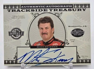 2008 Wheels American Thunder MIKE SKINNER Trackside Treasury Auto NASCAR Truck - Image 1 of 4