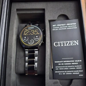 Citizen CZ Smart PQ2 41MM Black Stainless Steel Casual Smartwatch - MX1005-83X - Picture 1 of 4