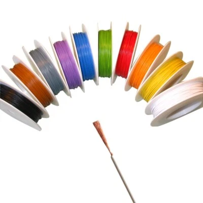 SCHÖNWITZ Cavo trefolo 0,14 mm² LIFY modellismo ferroviario trefolo rame trefolo di commutazione 25 metri su bobina