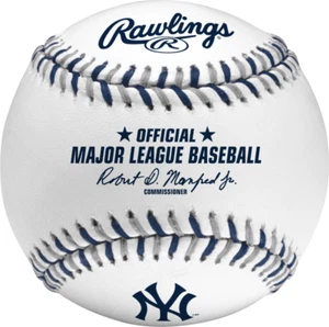 2025 NEW YORK YANKEES Team Stitch Ball Official Rawlings Baseball - Boxed - Picture 1 of 2