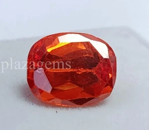 14.80 Ct Orange Sapphire Natural Cushion Cut EGL Certified Loose Gemstone 5ARV - Picture 1 of 7