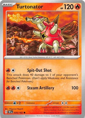 Turtonator 035/162 SV05 Temporal Forces Pokemon 009706 - Image 1 of 2