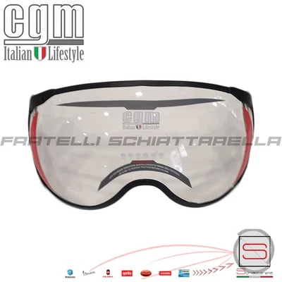 Visiera Sagomata Trasparente Casco Moto Demi Jet CGM 107 Florence / 167 Flo 9... - Immagine 1 di 2