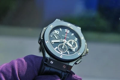 Hublot Big Bang 44 Black Magic Ceramic Automatic Chronograph 301.CX.130.RX - Image 1 of 4