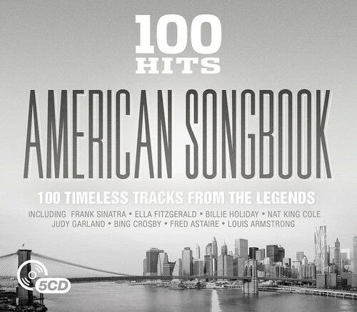 Various - 100 Hits American Standards 2016 Demon Digipak 5xcd Album
