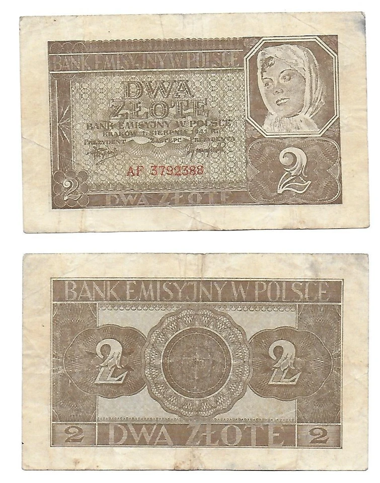 Polonia 2 Zlote 1941 Foto 1 de 1