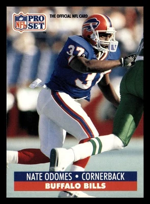 Nate Odomes 1991 Pro Set #80 Buffalo Bills FOOTBALL *222 - Image 1 of 2