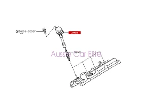 224481HC0A 4pcs NGK OEM Ignition Coil Assembly For 2013 Renault Koleos 2.5L FWD - Picture 1 of 5