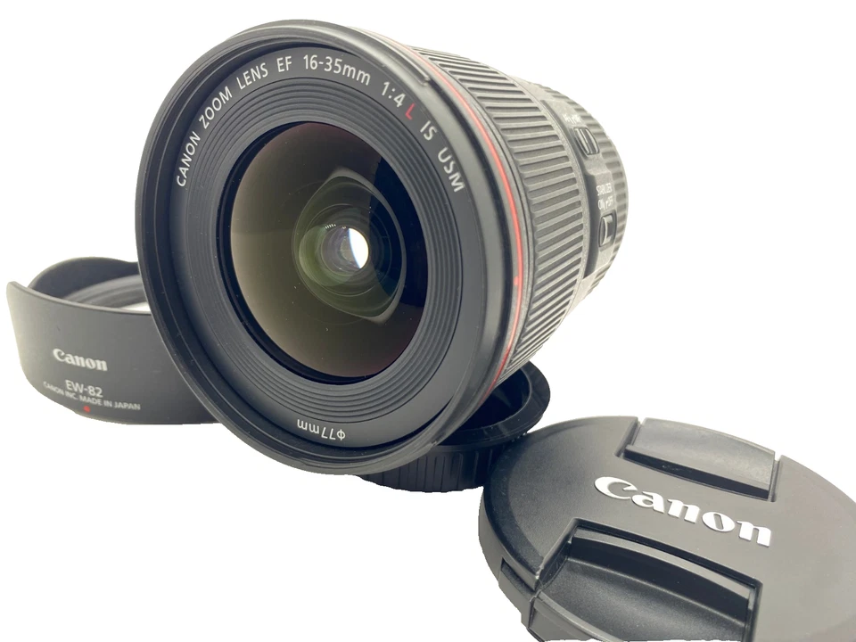 [NEAR MINT] Canon EF 16-35mm f4 L IS USM Ultra Wide Zoom Lens for EOS Full Frame - image 1 of 4