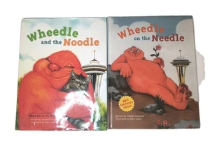 Lot of 2 Wheedle on Needle + Noodle HB Kids Seattle WA Storybooks - Picture 1 of 7