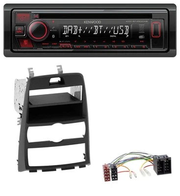 Kenwood MP3 CD USB Bluetooth DAB Autoradio für Hyundai Genesis BK 10-12 Klimaaut - Bild 1 von 4