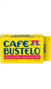 Cafe Bustelo, caffè macinato tostato scuro stile espresso, confezionato sottovuoto 10 oz mattone - Foto 1 di 6