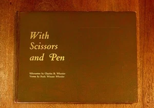 Signed First Edition, With Scissors & Pen, Silhouettes, Wheeler, 1933 - Picture 1 of 8