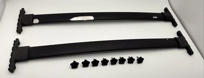 03-08 Pontiac Vibe - Barras transversales para equipaje de techo barras X OEM juego de pares con pernos Foto 1 de 4