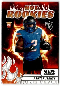 Partitura de fútbol americano Ashton Jeanty RC Hot Rookies 2025 - Las Vegas Raiders- #3 - Imagen 1 de 1