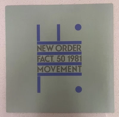 NEW ORDER MOVEMENT REISSUE 2016 1 LP FACTORY FACT 50 INNER TOWNHOUSE EX - Image 1 of 4