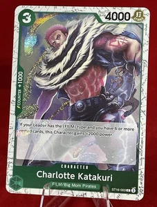 Charlotte Katakuri (Pirate Foil) ST16-003 Premium Booster -The Best- Vol. 2 láminas - Imagen 1 de 4