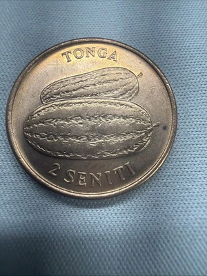 1975  TONGA 2 SENITI COIN World Coins - Image 1 of 2