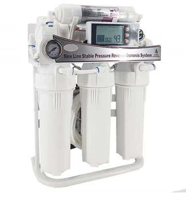 9 St. 800 GPD UmkehrOsmose Wasser Filter Anlage ohne Tank Biophotonen directflow - Bild 1 von 4