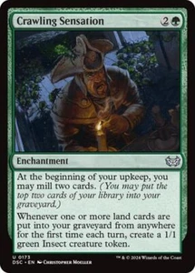 Crawling Sensation Commander: Duskmourn: House of Horror MTG 173 - Picture 1 of 1