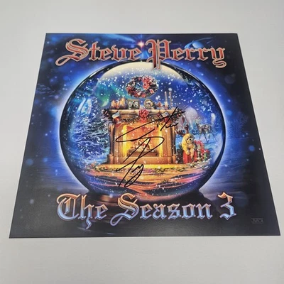SIGNED! NEW! Steve Perry Journey Season 3 Vinyl With Full Size Signed Art Card - Image 1 of 4