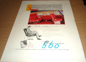 1954 AERO DESIGN COMMANDER 560 AIRPLANE ORIGINAL AD - Picture 1 of 1