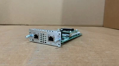 Cisco NIM-2MFT-T1/E1 ISR4331 Module w/ PVDM4-32 Voice Module - Image 1 of 2