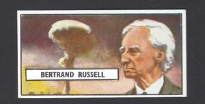 LYONS - FAMOUS PEOPLE - #36 BERTRAND RUSSELL