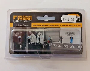 Graham Farish 379-322 Midland Pullman Stewards And Train Crew N Gauge New - Picture 1 of 4