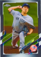 Masahiro Tanaka 2021 Topps Chrome Baseball MLB Base Card #131 New York Yankees