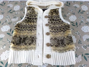 It's Our Time Girl Cardigan Sweater Vest Size L 10/12 (1020-22) - Picture 1 of 10