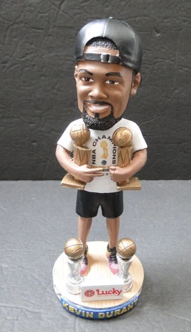 Kevin Durant Golden State Warriors 2017 - 2018 NBA Champions Bobblehead Cover