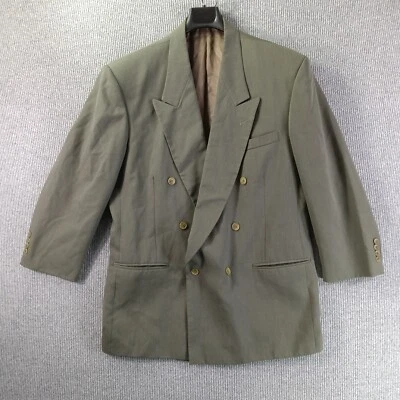 Chaqueta de traje City Streets ajuste personalizado para hombre 44L verde oliva drab artesano americano Foto 1 de 4